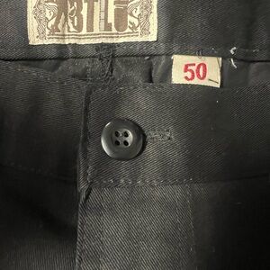 Stylish Black Pants - Size 50